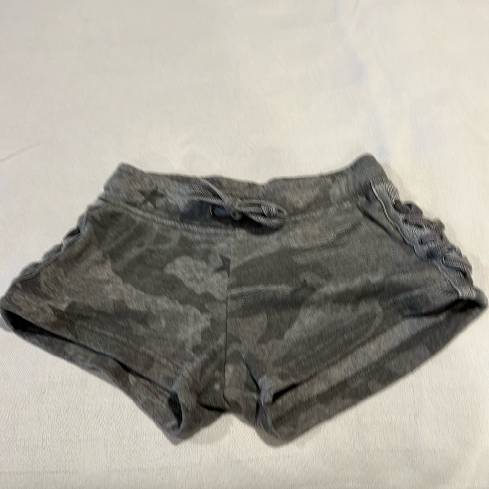 Women’s Gray Camo Lounge Shorts